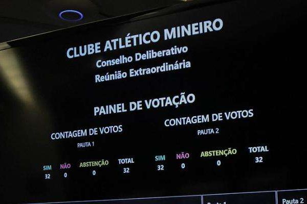 Venda do Diamond: Atlético transmite painel de votação on...